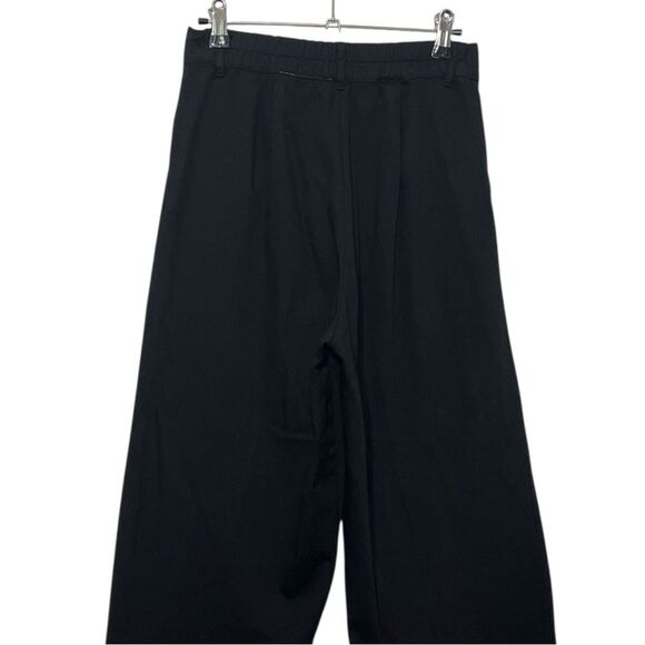 Big Bud Press Trousers Women’s XS Black High Rise Cotton Straight Leg Minimal - Picture 5 of 12